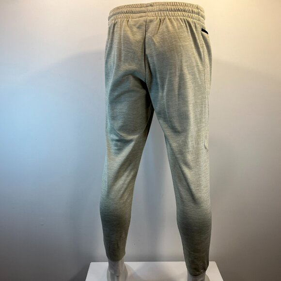 Under Armour Men's Beige Heather Fleece Joggers - Size Medium - Picture 5 of 6